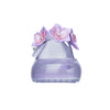 Mini Melissa Ultragirl Flower II BB Purple Clear kids shoes Mini Melissa   
