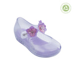 Mini Melissa Ultragirl Flower II BB Purple Clear kids shoes Mini Melissa   