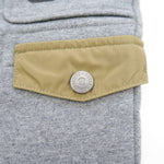 Moschino Baby Boys Pants With Pockets And Logo Grey kids pants Moschino   