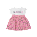Moschino Baby Girl 2-Piece Logo Bear Dress & Bloomers Set baby dresses Moschino   