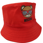 Moschino Baby Teddy Bear print bucket sun hat