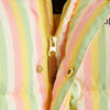 Mini Rodini Pastel Stripe Puffer Jacket