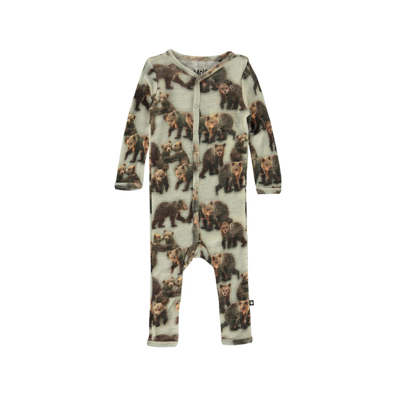 Molo Kids Fahari Babysuits Jersey Bear Cubs - Crown Forever