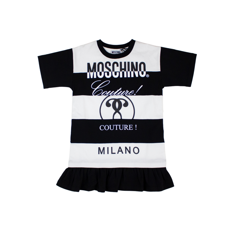 Moschino Kids Girl Striped Dress kids dresses Moschino   