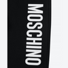 Moschino Kids Logo Cotton Sweatpants Black kids sweatpants Moschino   