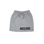 Moschino Kids Girls Track Skirt Grey kids skirts Moschino   