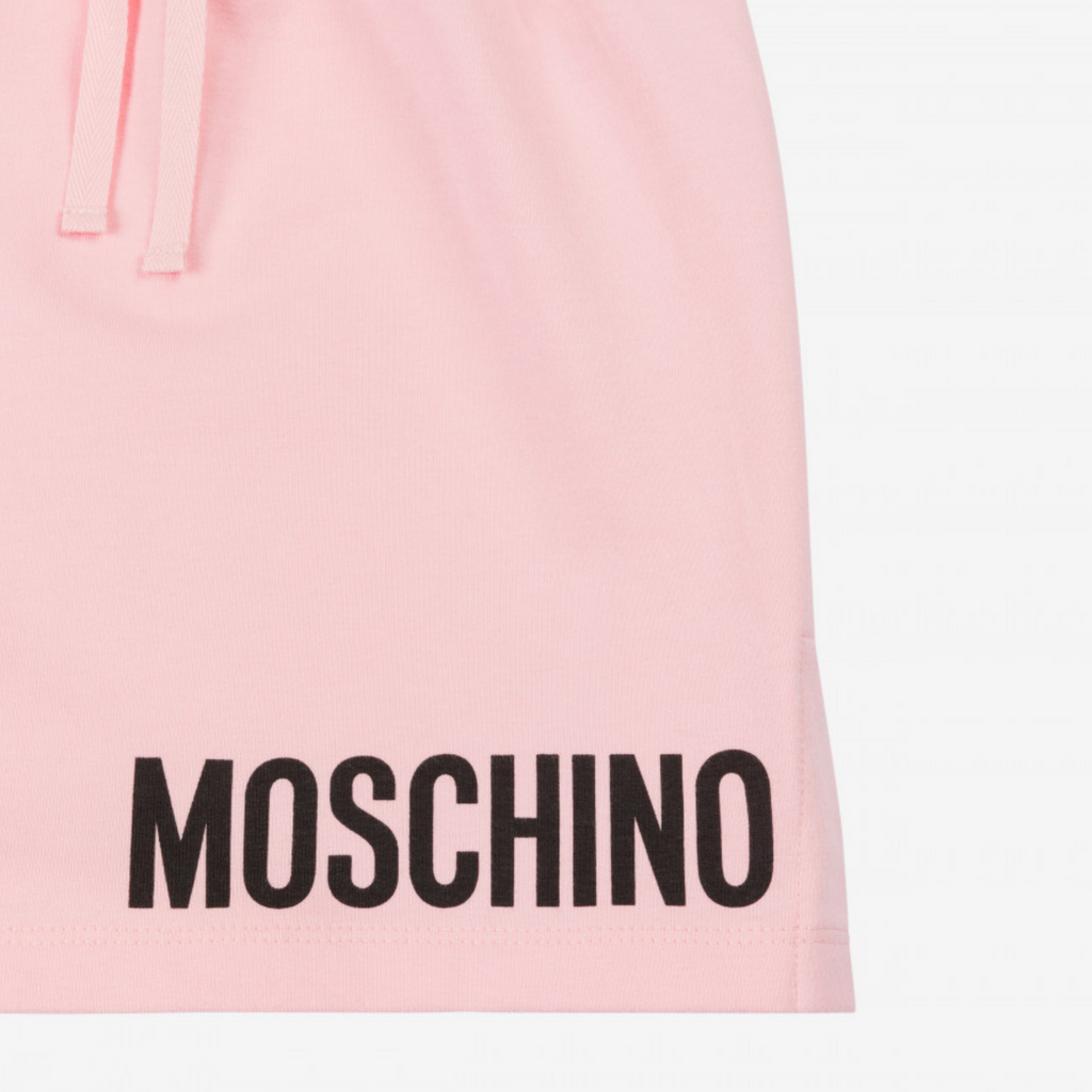 Moschino Kids Girls Track Skirt Pink