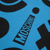 Moschino Kids Logo Symbol T Shirt Blue kids T shirts Moschino   