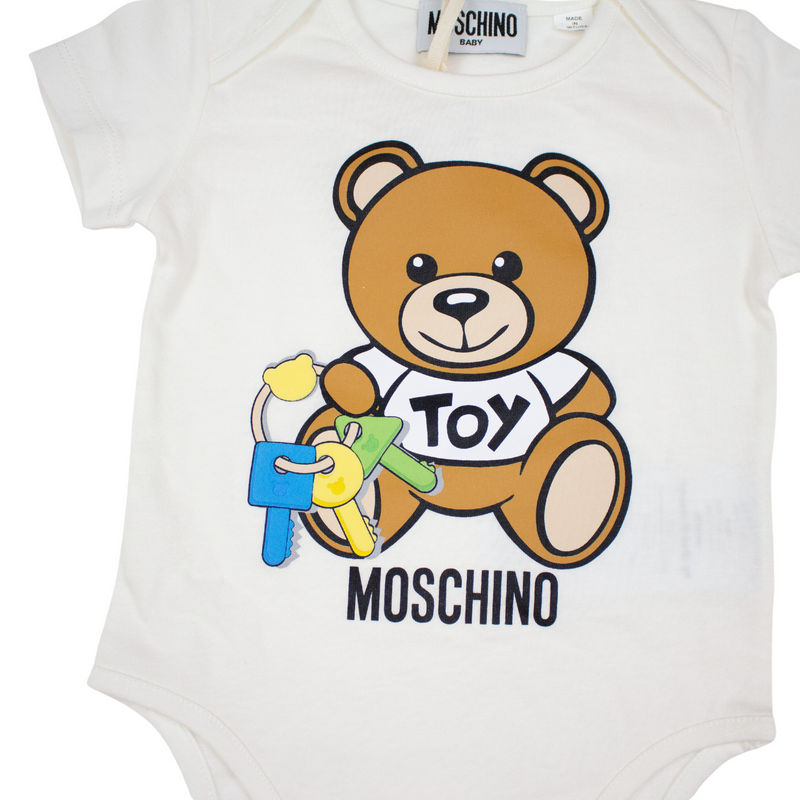Moschino Kids Baby Toy Bear Keys Body Gift Box baby onesies Moschino   