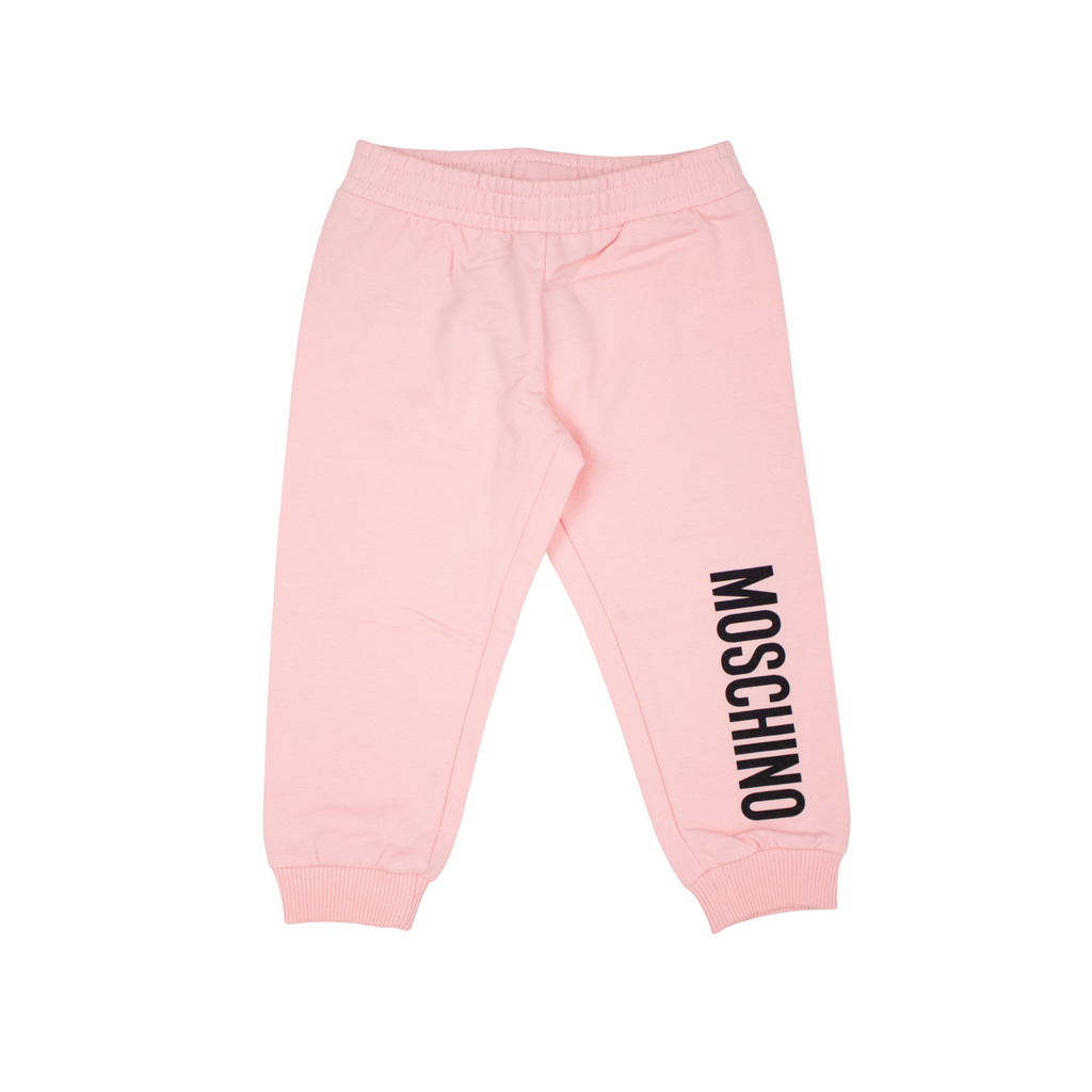 Moschino Kids Baby Teddy Bear Sweatpants Pink - Crown Forever