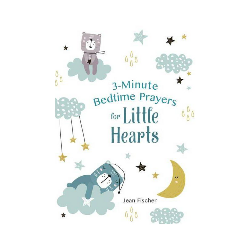 3-Minute Bedtime Prayers for Little Hearts kids books Barbour Publishing   