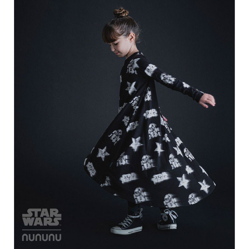 Nununu World Star Wars All Over Star Wars™ 360 dress kids dresses Nununu World   