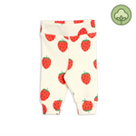 Mini Rodini Mini Rodini Strawberry Organic Newborn Leggings baby leggings Mini Rodini   