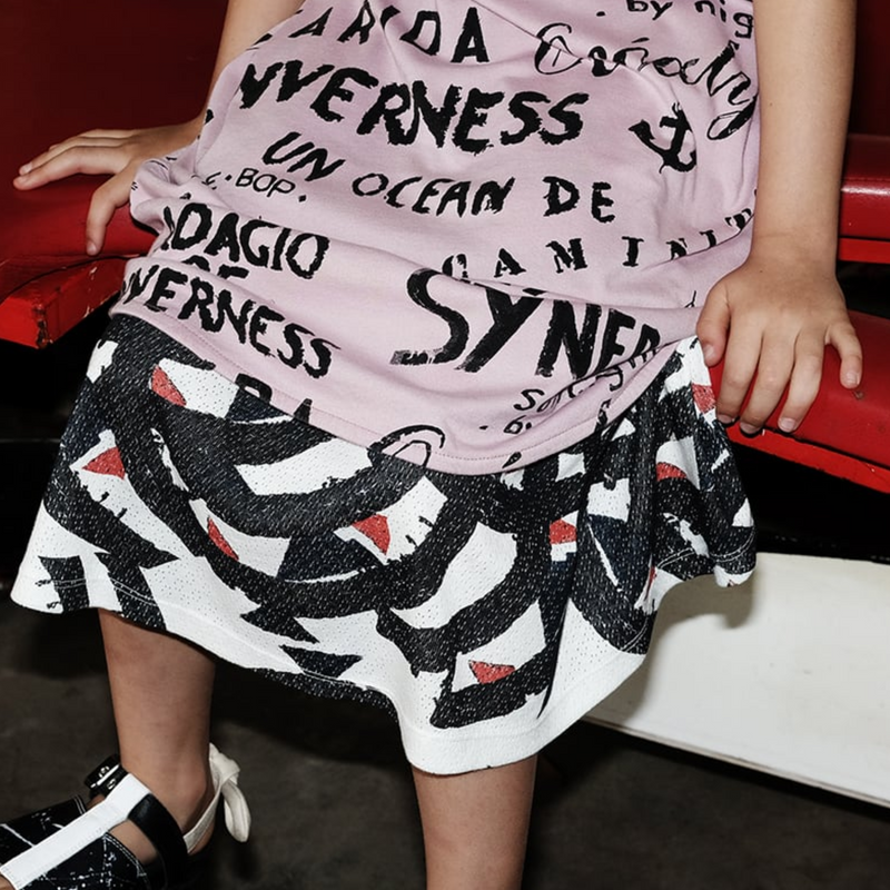 Wolf and Rita Simone Broken Fall Girl Skirt kids skirts Wolf and Rita   