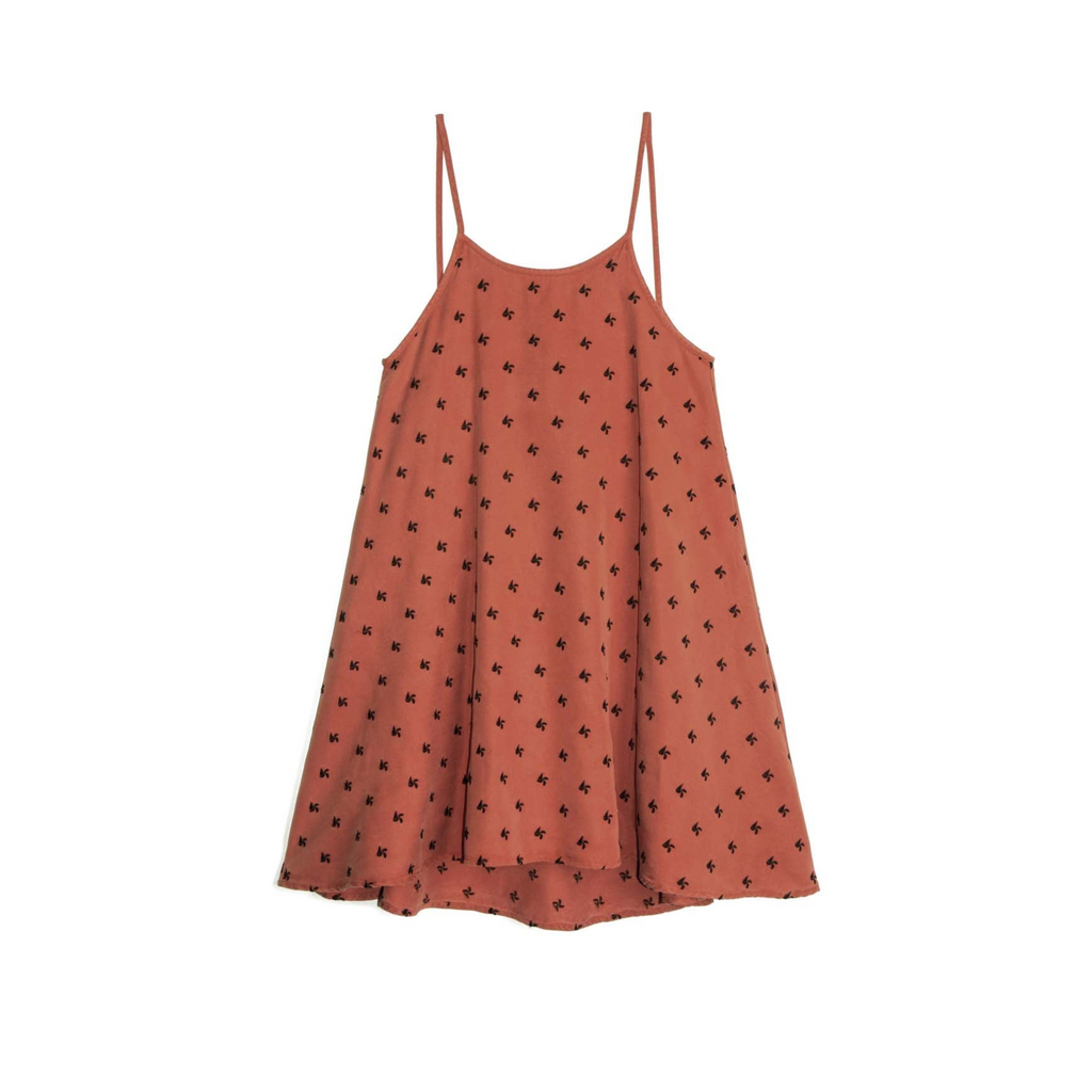 Wolf and Rita Assuncao Red Helix Woven Dress kids dresses Wolf and Rita   