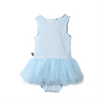 Petite Hailey PH ST Baby Onesie Tutu Blue baby dresses Petite Hailey   