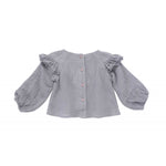 Louise Misha Top Nagyka Light Grey Blouse kids blouses Louise Misha   