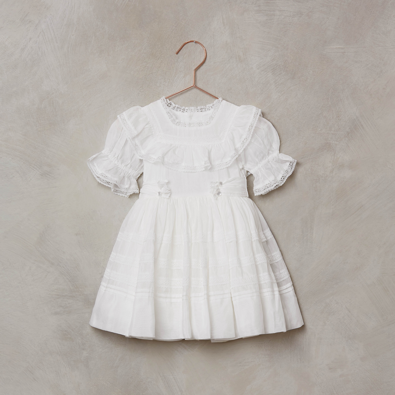 Noralee Clementine Dress White kids dresses Noralee   