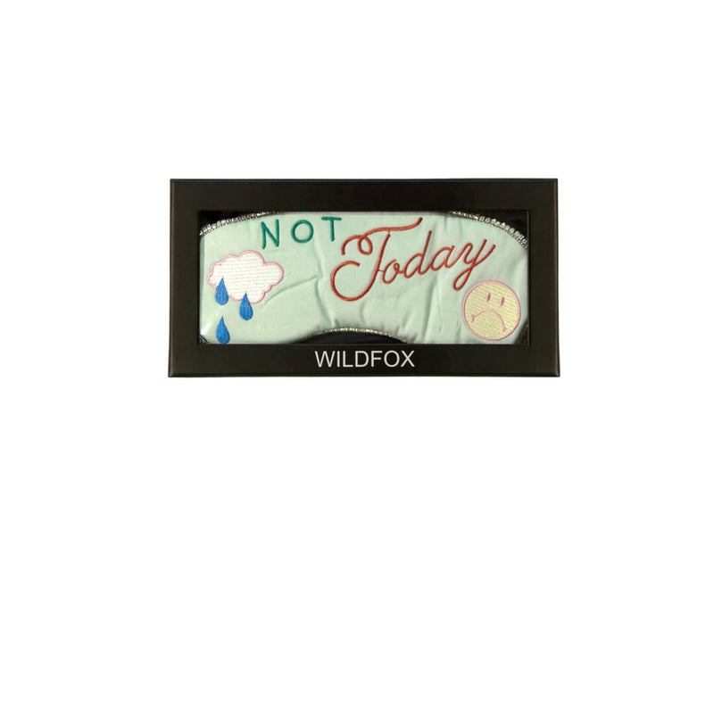 Wildfox Couture Not Today Claudette Eyemask-Melange Aqua WF Eyemask Wildfox Couture   