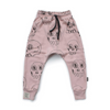 Nununu World Scribbled Skulls Baggy Pants Pink kids pants Nununu World   