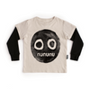 Nununu World Smile Print T-shirt Natural kids long sleeve t shirts Nununu World 12-18M  
