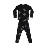 Nununu World Star Loungewear Black kids pajamas Nununu World   