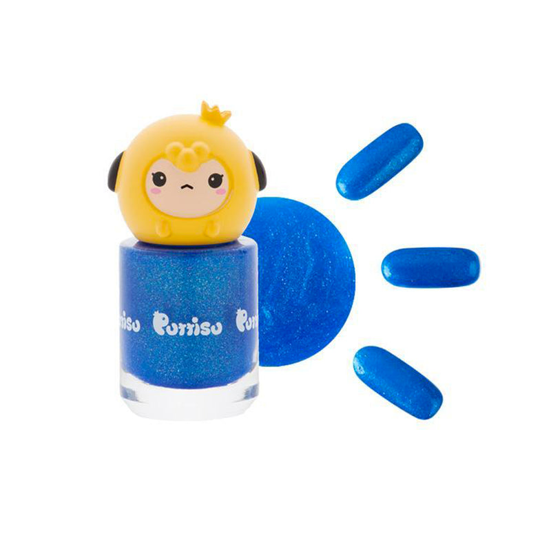 Puttisu Bling Nail Polish - B04 Twinkle Blue kids nail polish+makeup Puttisu   