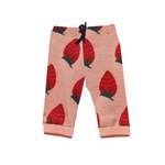 Petite Hailey Strawberry Knit Short Pink kids shorts Petite Hailey   