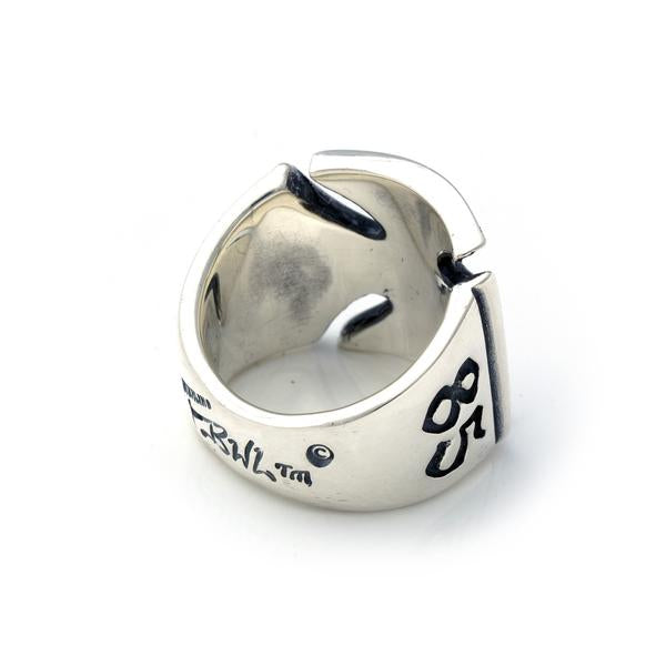 BWL Malibu Cross Ring R456 BWL Ring Bill Wall Leather   