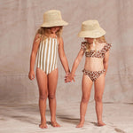 Rylee + Cru hanalei bikini || giraffe spots kids swimwear sets Rylee And Cru   
