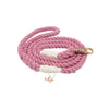 Sassy Woof Dog Rope Leash - Candy Pink - Crown Forever