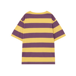The Animals Observatory Yellow Stripes Rooster Oversize T-Shirt kids T shirts The Animals Observatory   