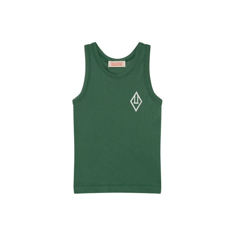 The Animals Observatory Green Logo Frog T-Shirt kids tanktops The Animals Observatory   