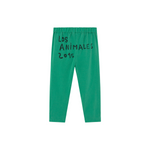 The Animals Observatory Green Logo Camaleon Pants kids pants The Animals Observatory   