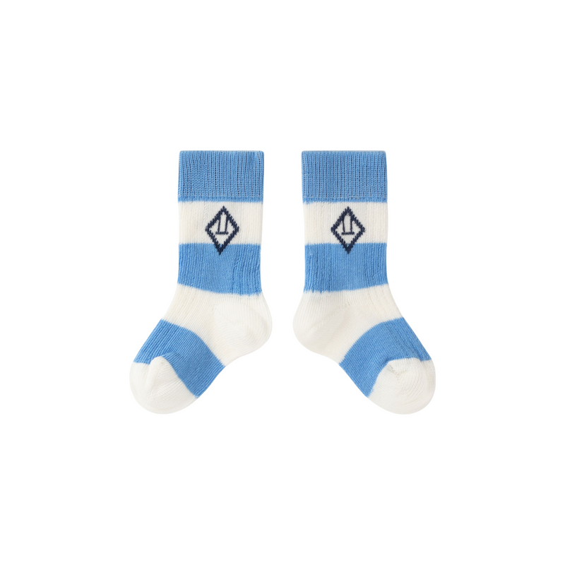 The Animals Observatory White Baby Worm Socks baby socks The Animals Observatory   