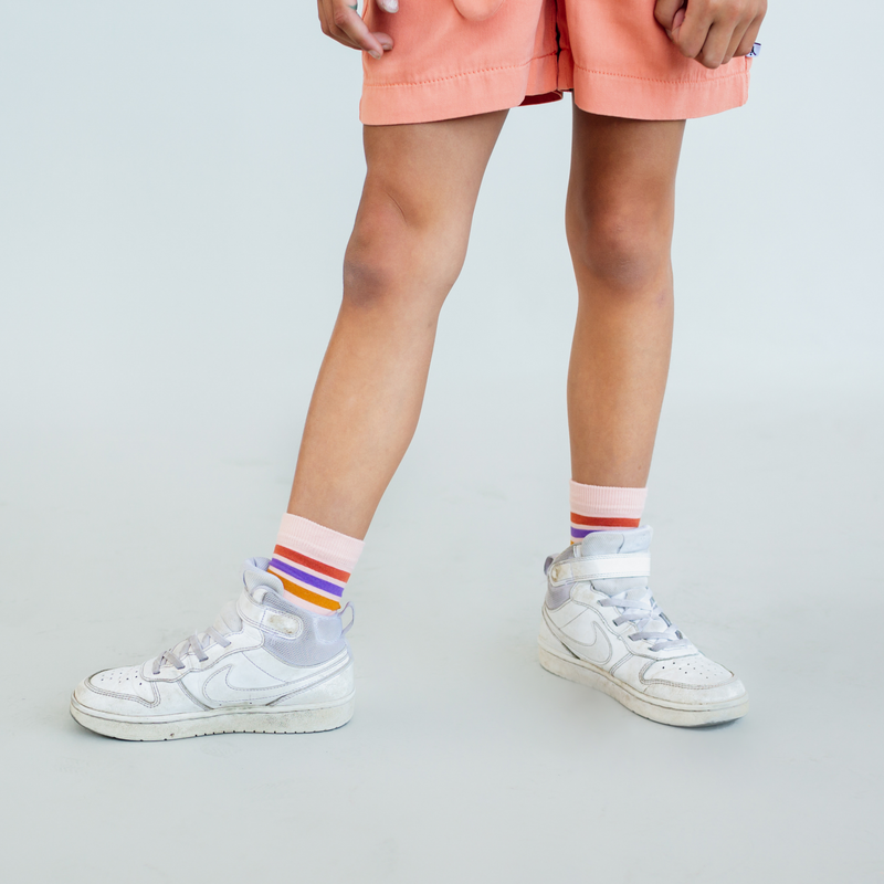 CARLIJNQ Sport socks - pink kids socks and tights CARLIJNQ   