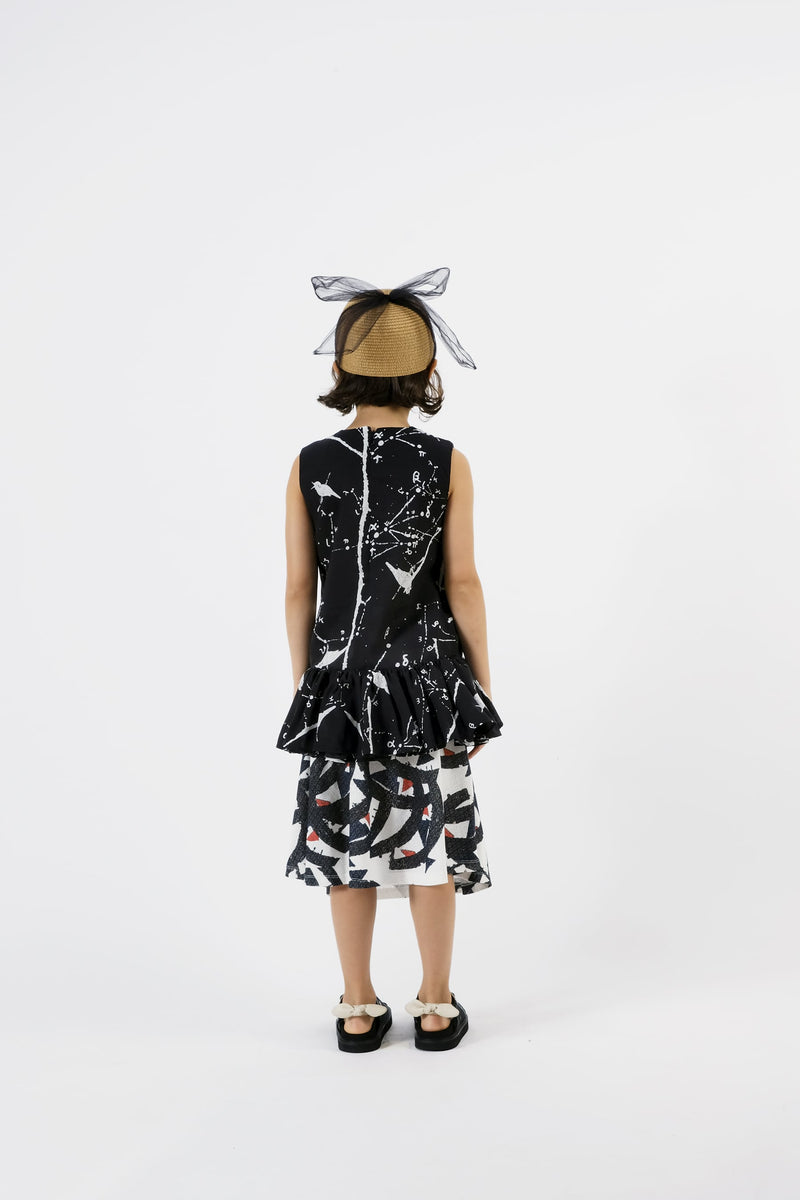 Wolf and Rita Simone Broken Fall Girl Skirt kids skirts Wolf and Rita   