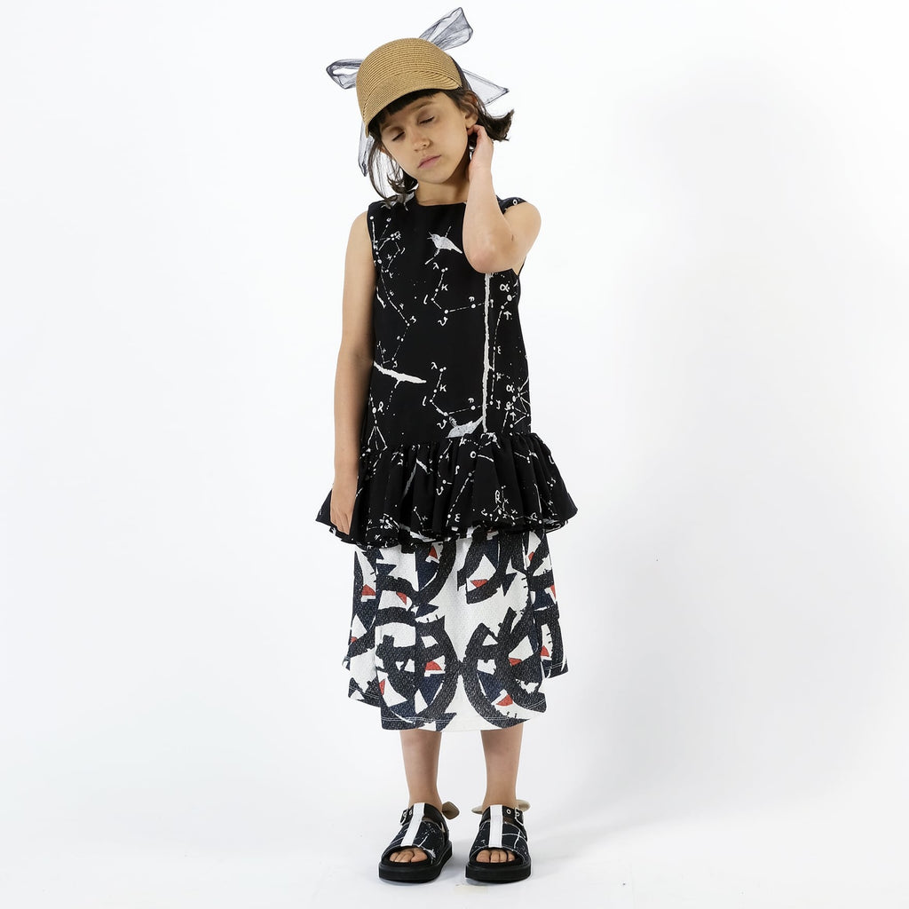 Wolf and Rita Simone Broken Fall Girl Skirt kids skirts Wolf and Rita   