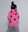 Nununu World Star Zip Hoodie Pink kids hoodies Nununu World   
