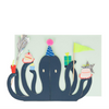 Meri Meri Party Octopus Stand-Up Card kids party Meri Meri   