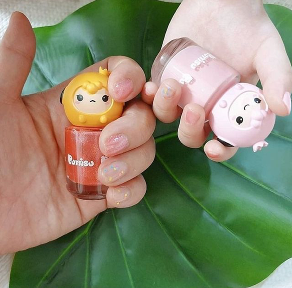 Puttisu Peel-off Bling Water base Nail Polish - 10 Colors kids nail polish+makeup Puttisu   