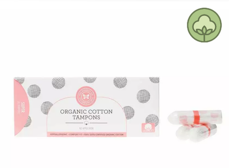 The Honest Company Organic cotton tampons, no applicator CHILDREN THE HONEST COMPANY   