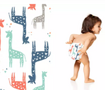 The Honest Company Baby Diapers CHILDREN THE HONEST COMPANY NB(40 Diapers) Multi GIRAFFES 