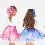 Petite Hailey Snow Bow Blue|Pink kids hair accessories Petite Hailey   