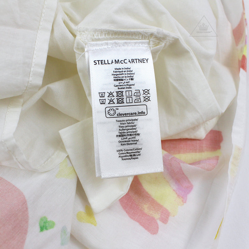 Baby printed cotton jersey leggings in multicoloured - Stella Mc