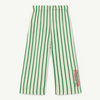 The Animals Observatory White Green Stripes Emu Pants kids pants The Animals Observatory   