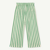 The Animals Observatory White Green Stripes Emu Pants kids pants The Animals Observatory   