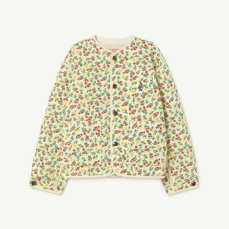 The Animals Observatory White Starling Jacket kids jackets The Animals Observatory   