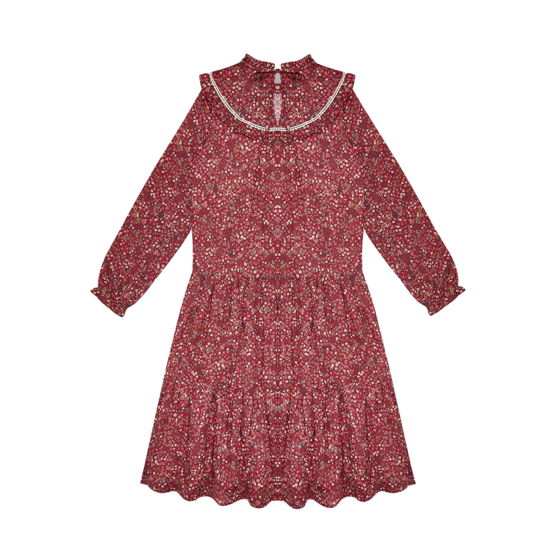 The New Society Bernadette Women Dress L / Red The New Society Bernadette Women Dress L / Red