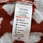 Wynken Slouch Wing Pattern Knit Sweater Smoke Acer kids sweatshirts Wynken   